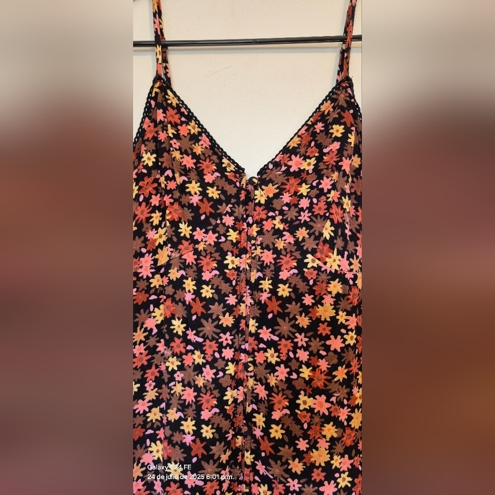 Mossimo Supply Co. Floral Pencil Skirt - Multicolor Long 46 - Picture 4 of 7